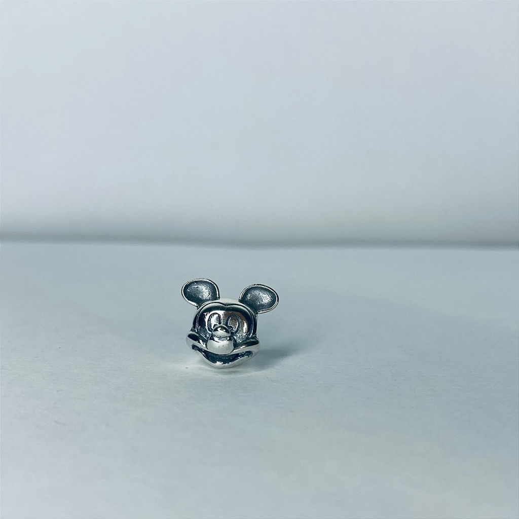Berloque De Prata Mickey Mouse Encante-se Pela Magia Em Prata 925