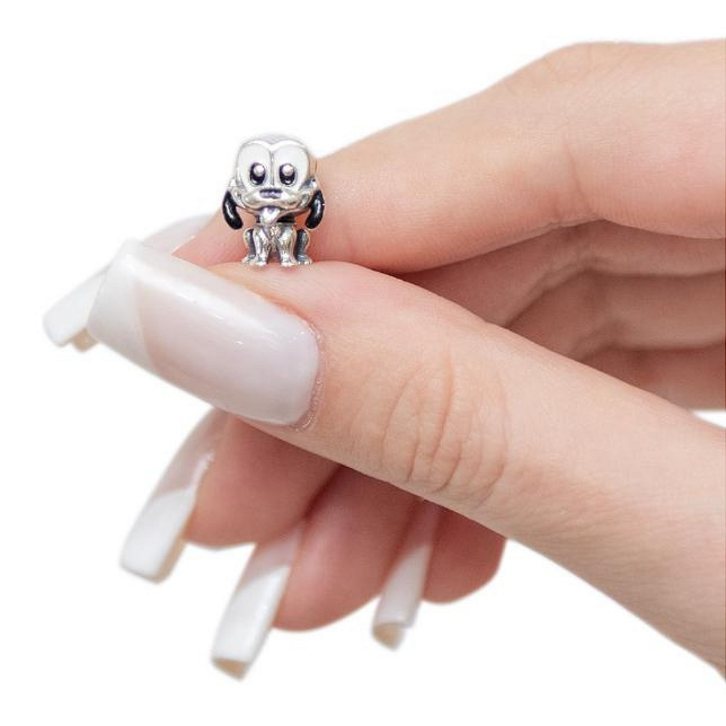 Berloque De Prata Pluto Mouse Baby