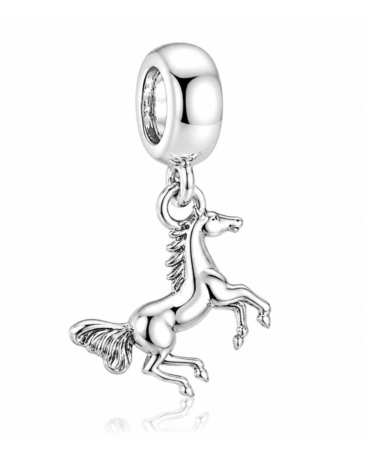 Berloque Cavalo em Prata 925
