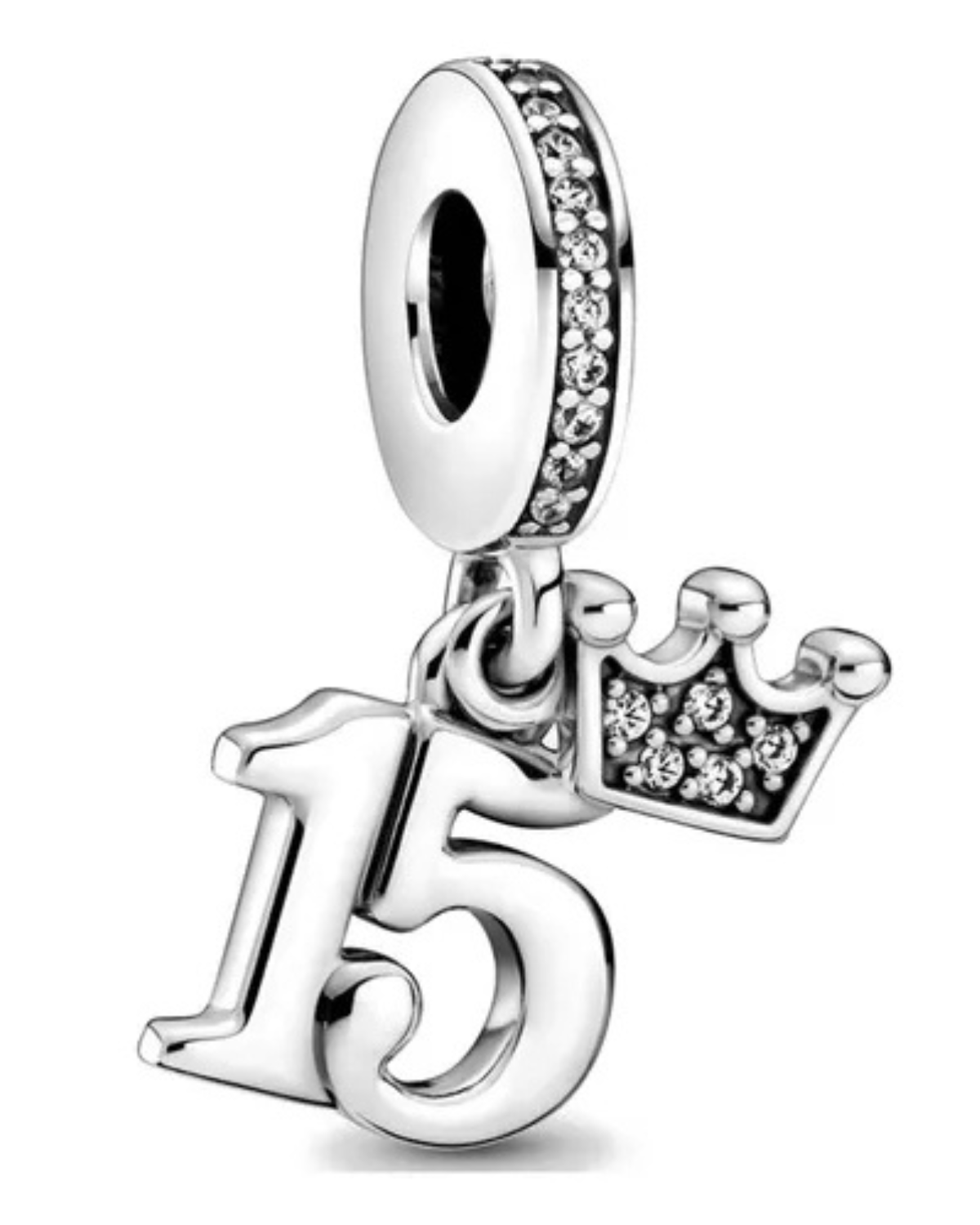 Berloque 15 Anos em Prata 925