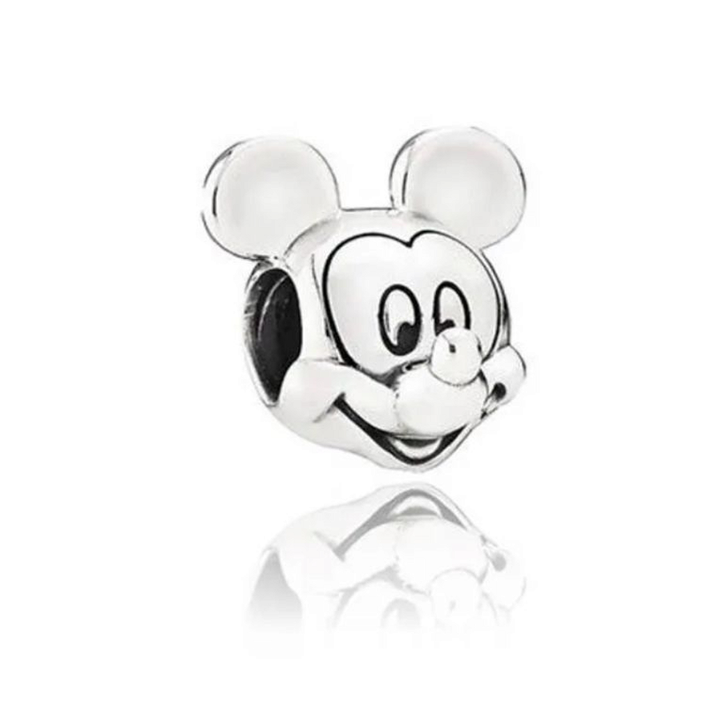 Berloque De Prata Mickey Mouse Encante-se Pela Magia Em Prata 925