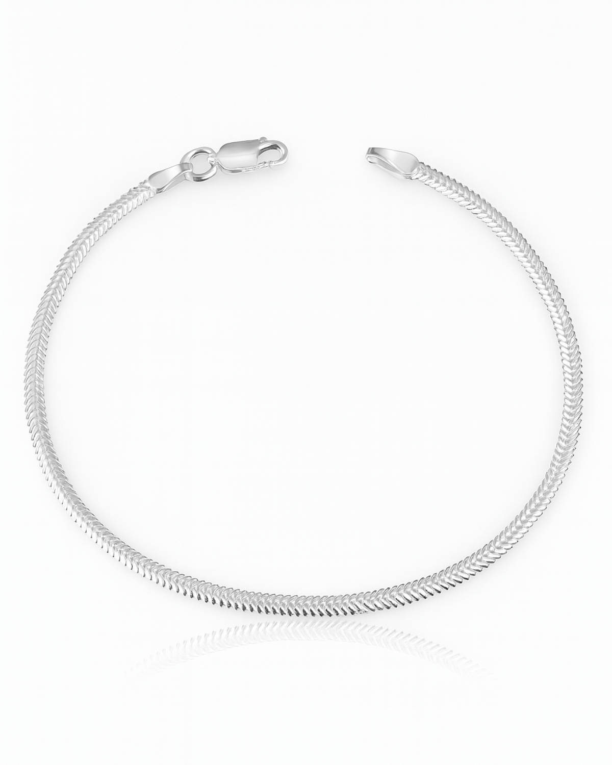 Pulseira Lacraia em Prata 925 - Karina Pratas