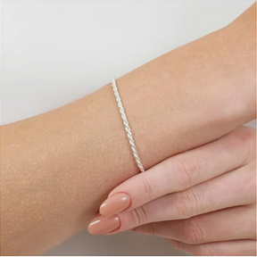Pulseira Cordão Baiano De Prata Estilo e Sofisticação