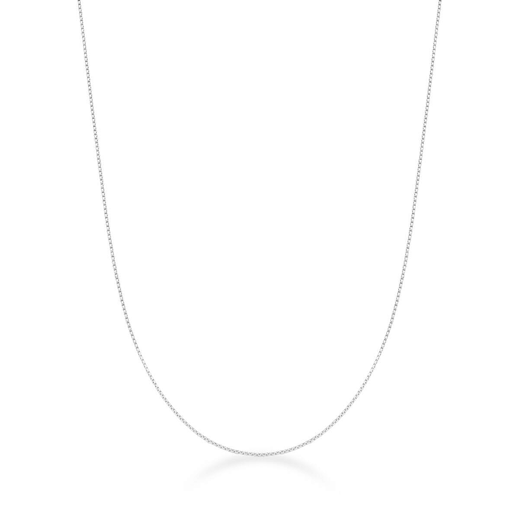 Corrente De Prata Veneziana 45 Cm