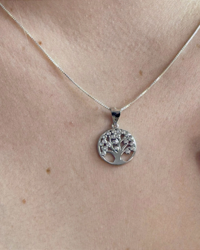Colar De Prata Árvore Da Vida Beleza e Simbolismo em Cada Detalhe