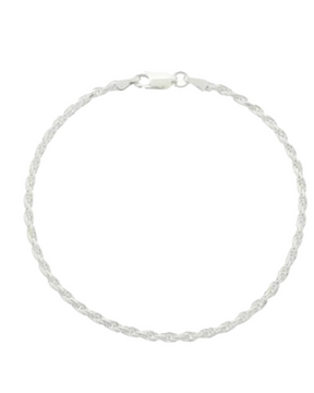 Pulseira Cordão Baiano De Prata Estilo e Sofisticação