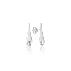 Brinco de Prata em Gota Elegância e Charme