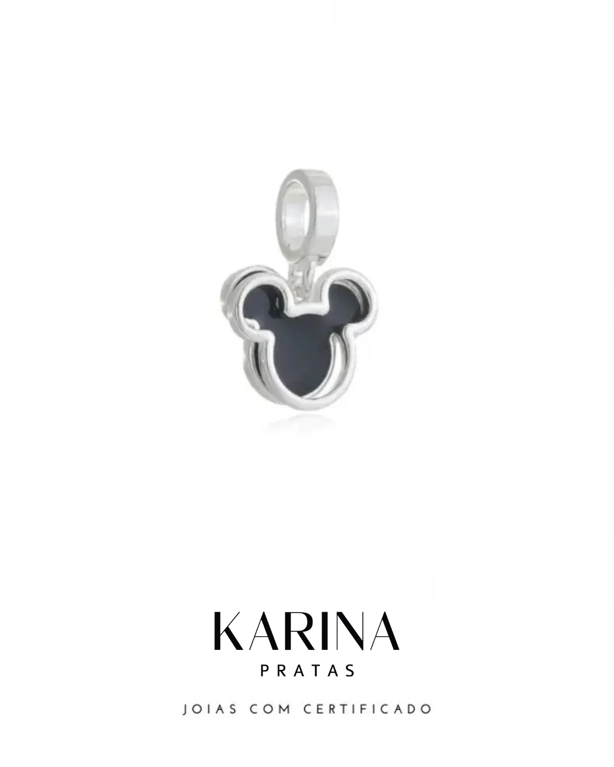 Berloques Mickey – Prata 925