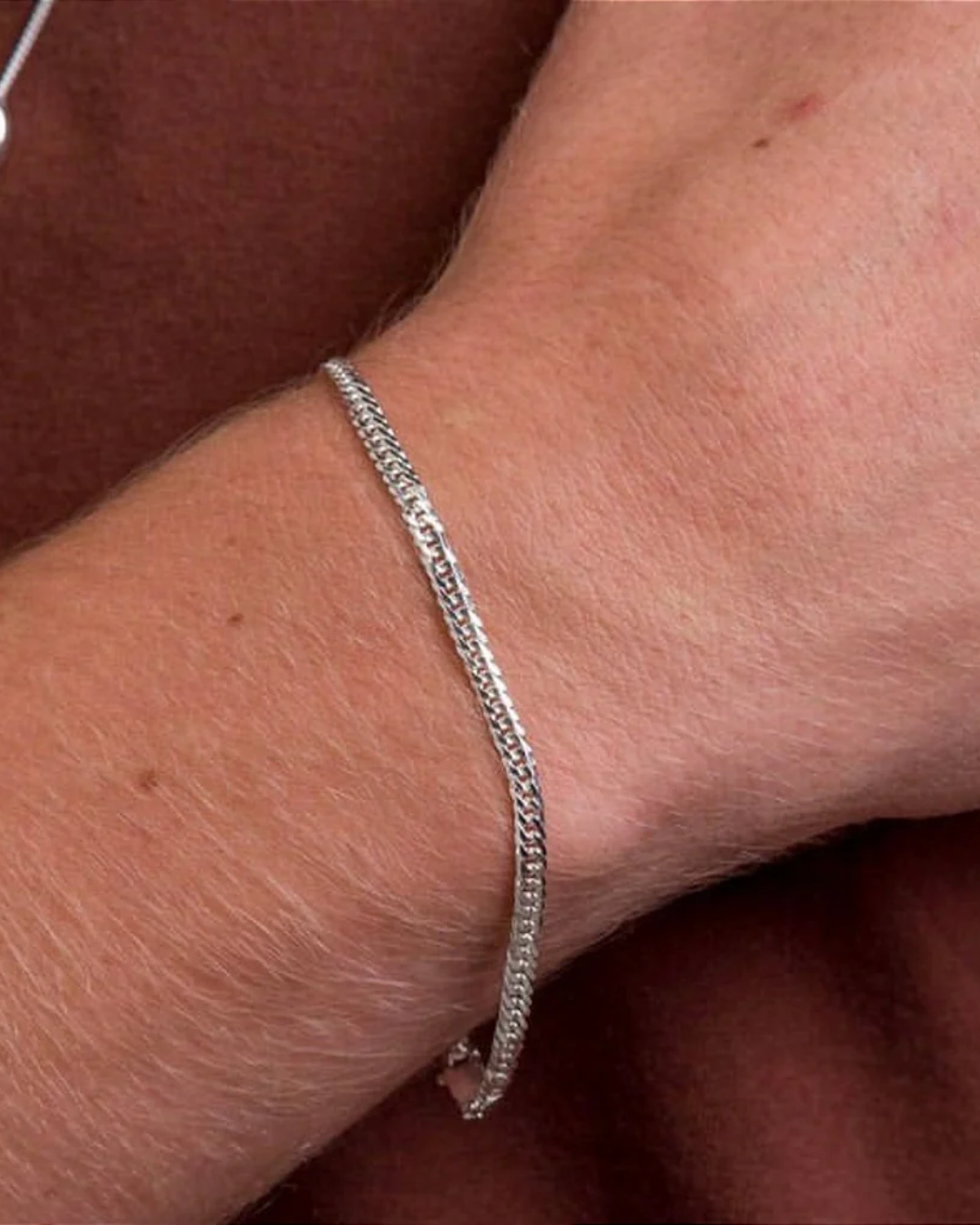 Pulseira De Prata Grumet 3 MM Elegância e Durabilidade em Cada Elo