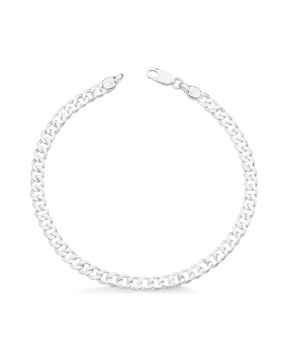 Pulseira De Prata Grumet 5MM Sofisticação e Estilo