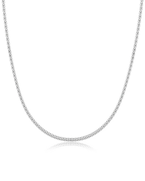 Colar Pipoca Prata 925