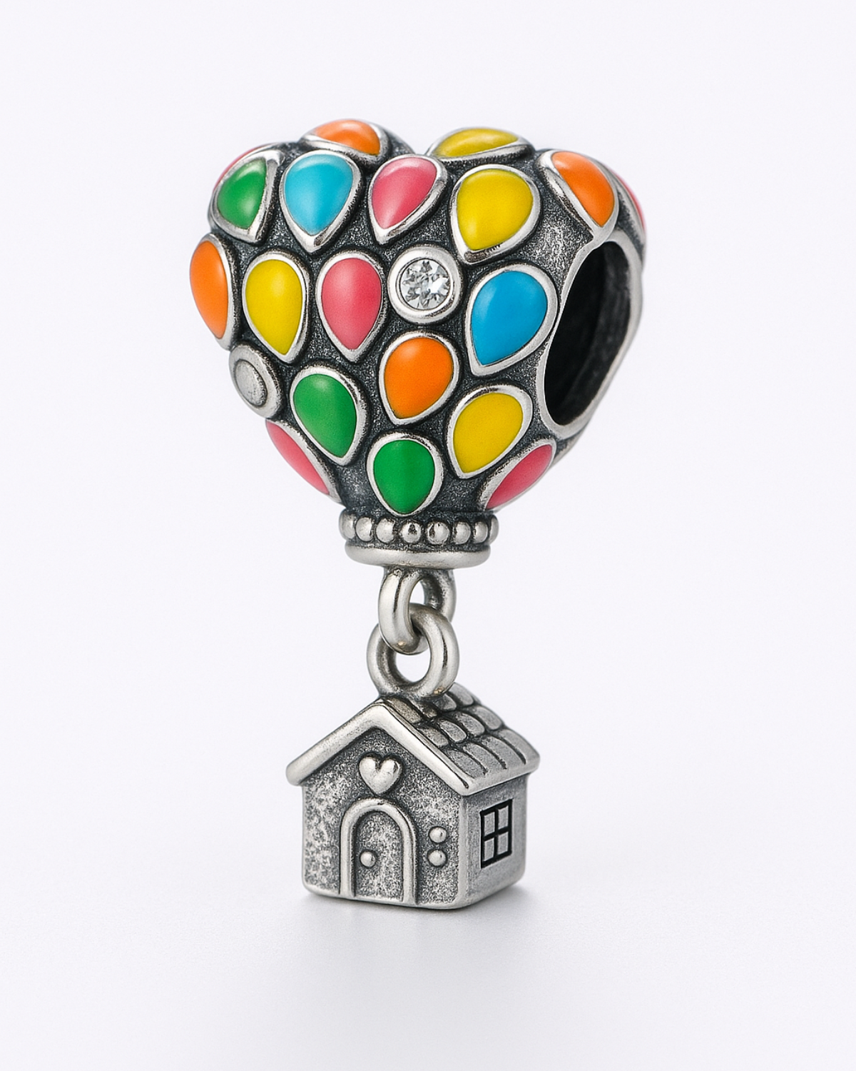 Berloque Casa no Balão Prata 925