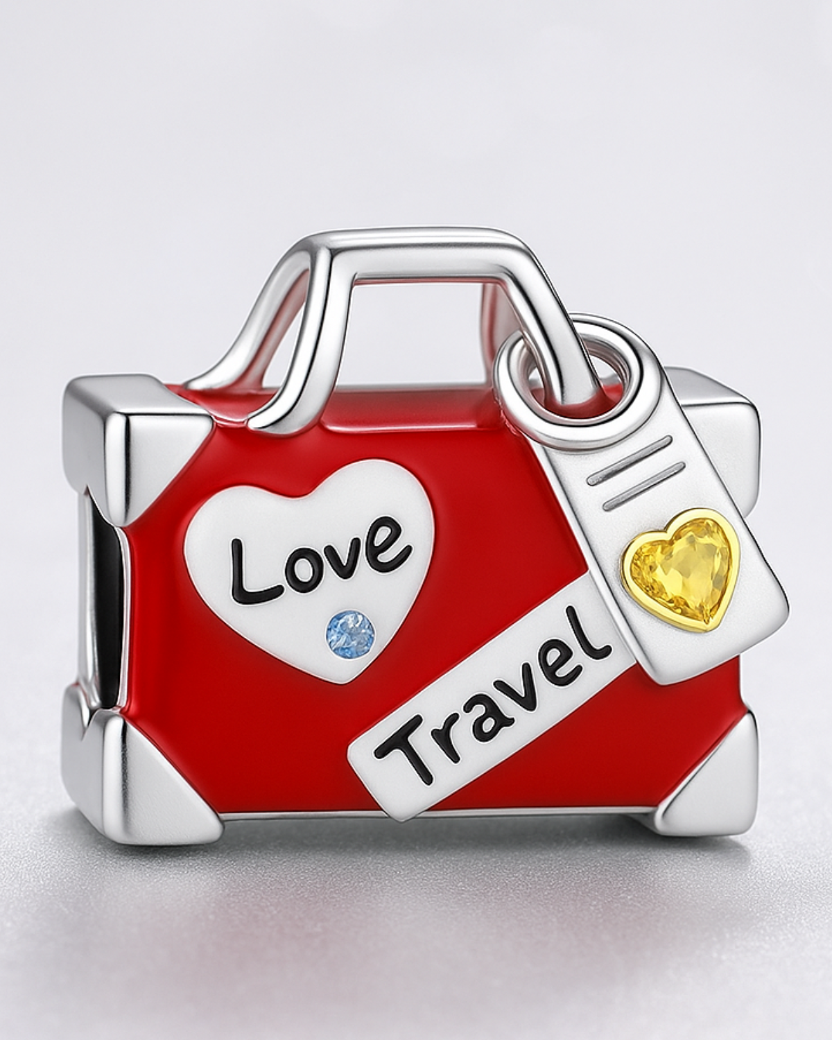 Berloque Amor por Viagem Prata 925