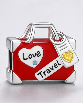 Berloque Amor por Viagem Prata 925