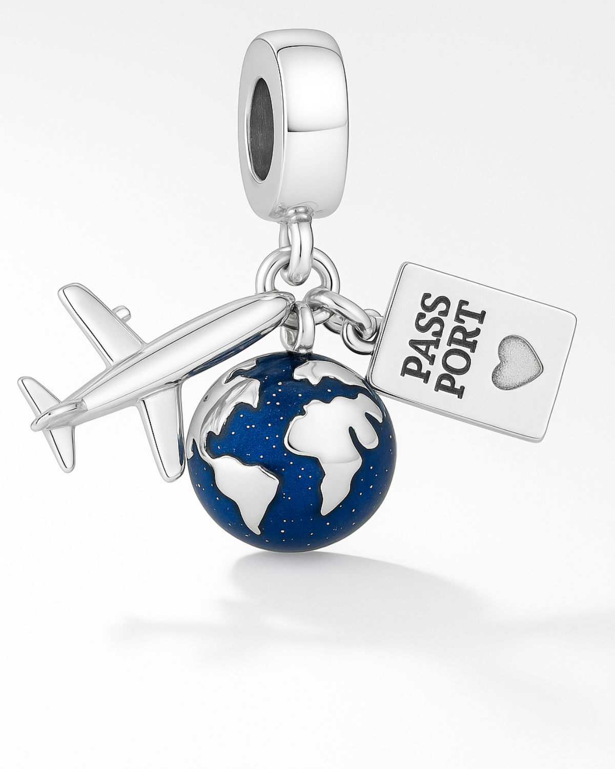 Berloques Viagem em Prata 925