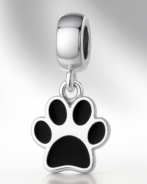 Berloque Pata de Cachorro Prata 925
