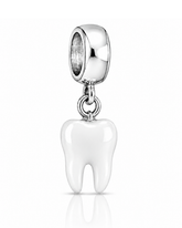 Berloque Dentinho em Prata 925