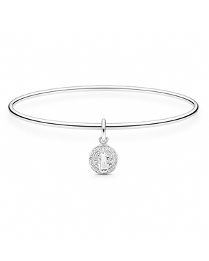 Bracelete São Bento em Prata 925