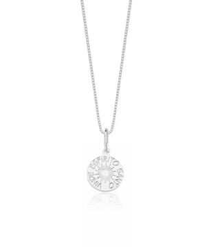 Colar Medalha Divino Espírito Santo em Prata 925