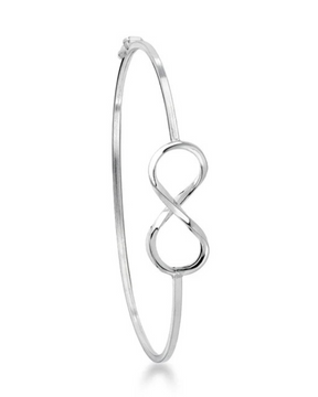 Bracelete Símbolo Infinito Prata 925