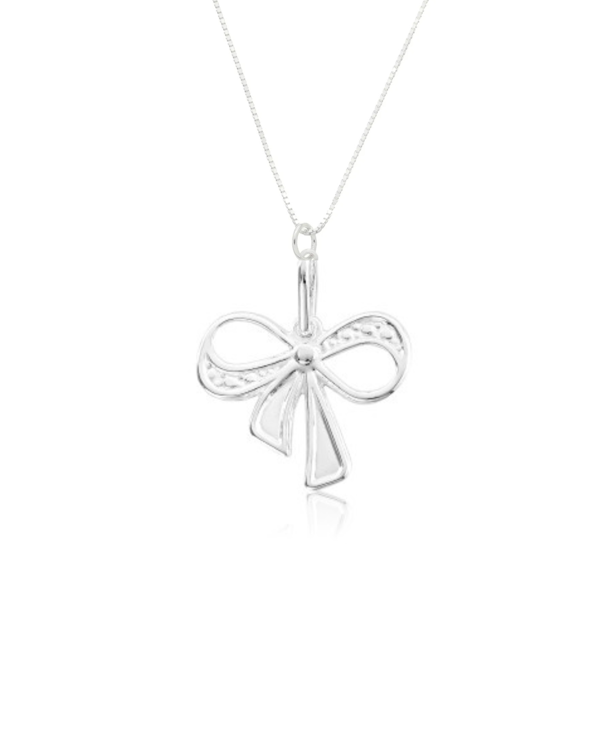 Colar Laço – Prata 925 | 45 Cm