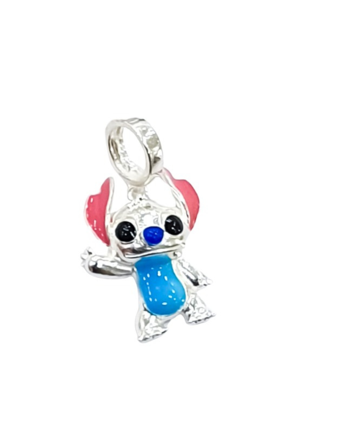 Berloque Stitch em Prata 925