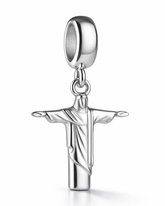 Berloque Cristo Redentor Prata 925