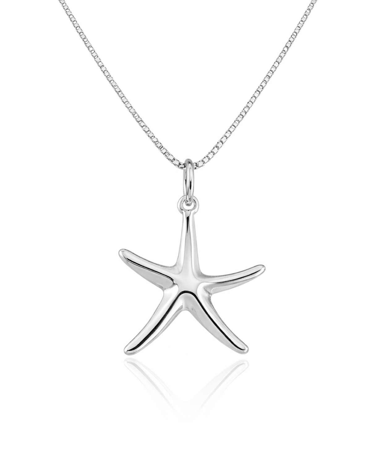 Colar Estrela do Mar Prata 925