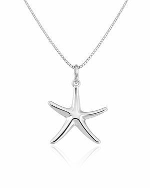 Colar Estrela do Mar Prata 925