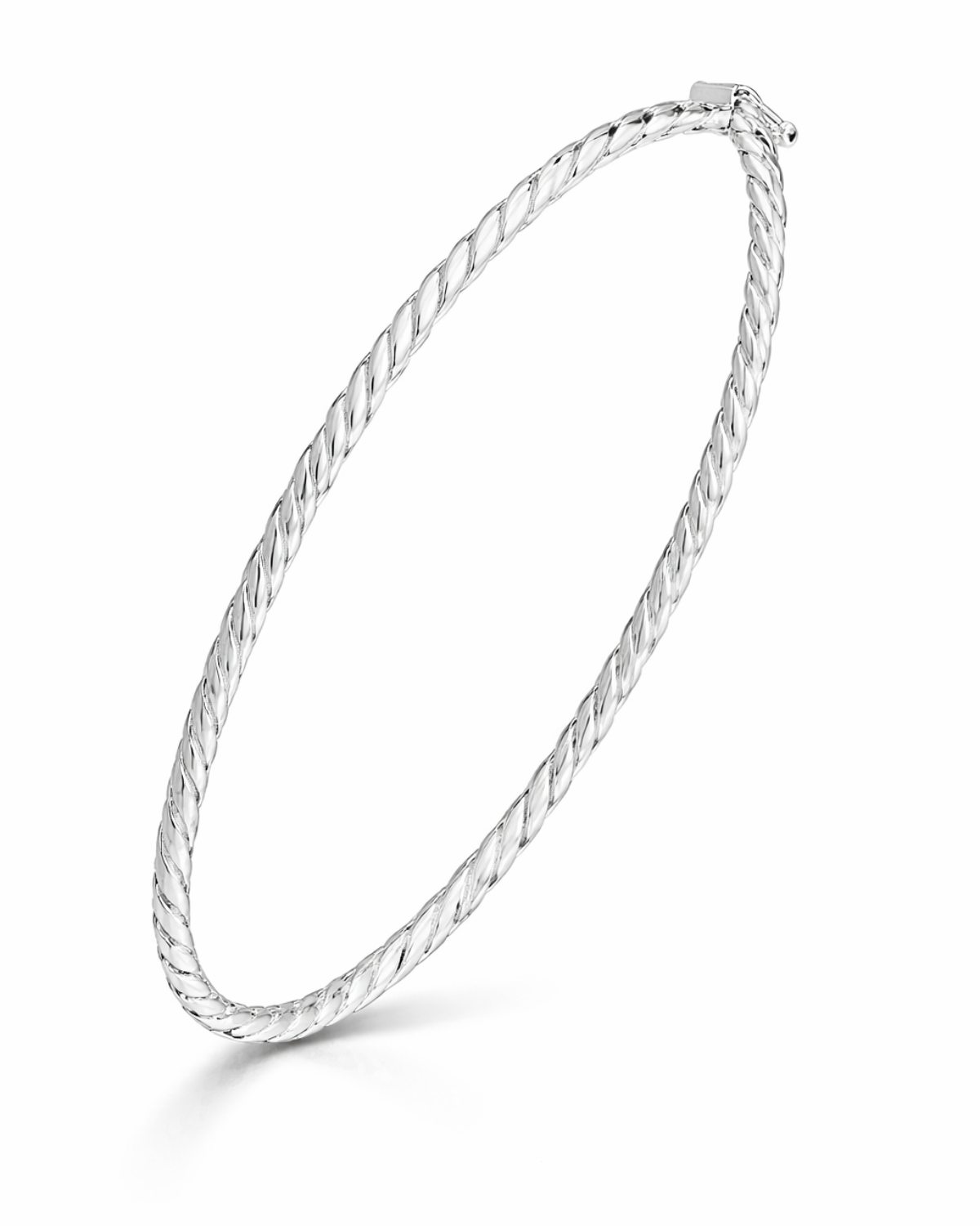 Bracelete Torcido Prata 925