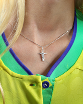 Colar Cristo Redentor Prata 925