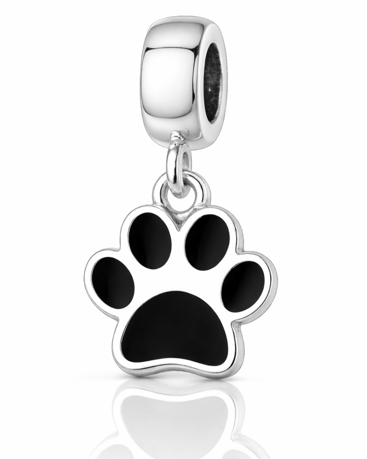 Berloque Pata de Cachorro Prata 925