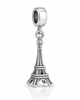 Berloque Torre Eiffel Prata 925