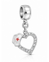 Berloque Amor por Enfermagem Prata 925