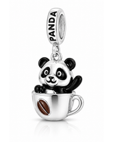 Berloque Panda Prata 925