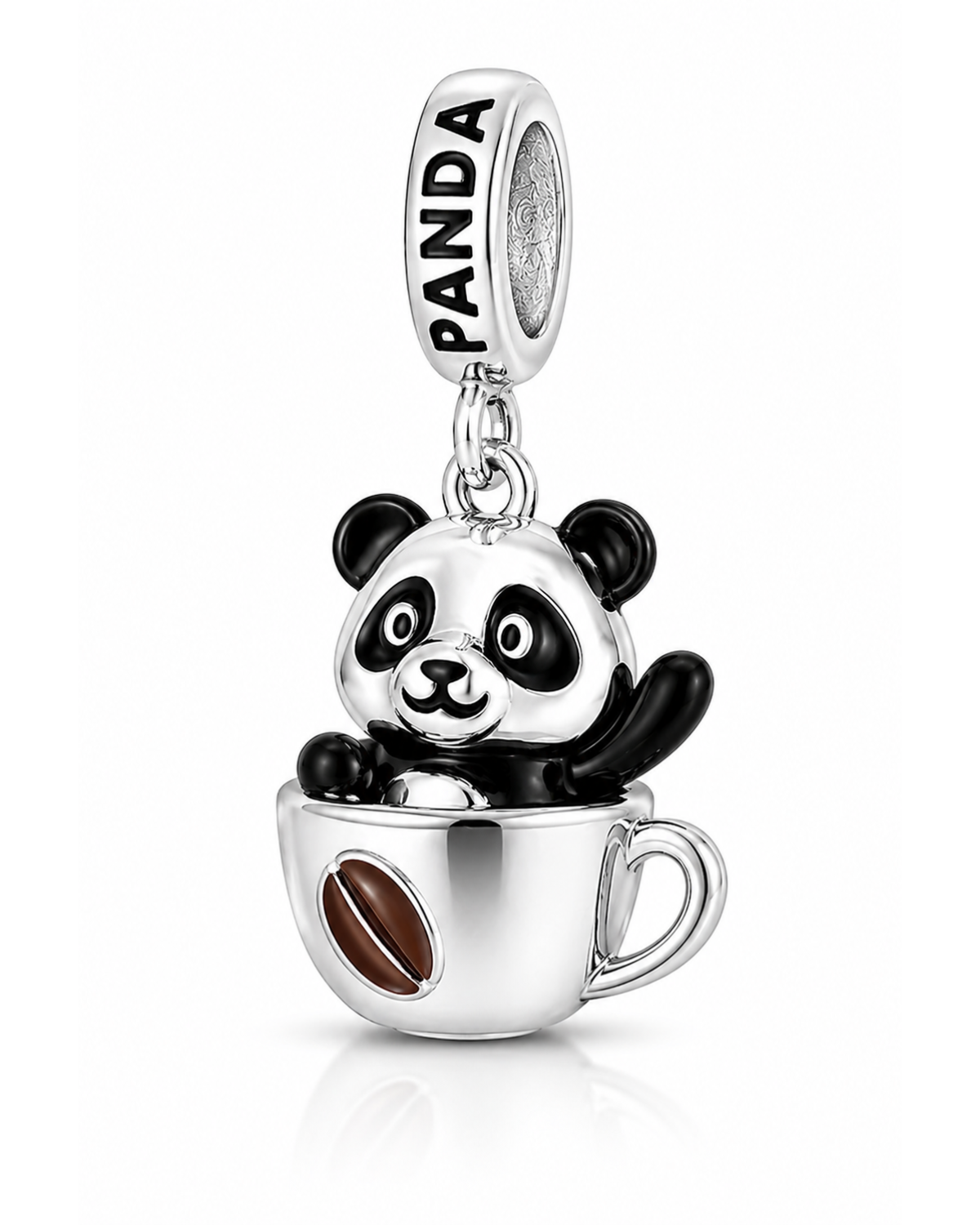 Berloque Panda Prata 925