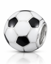 Berloque Bola de Futebol Prata 925