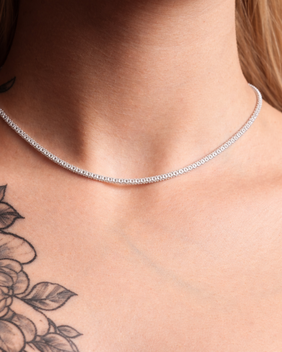 Choker Riviera em Prata 925