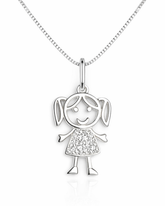 Colar Menina em Prata 925 – 45 cm