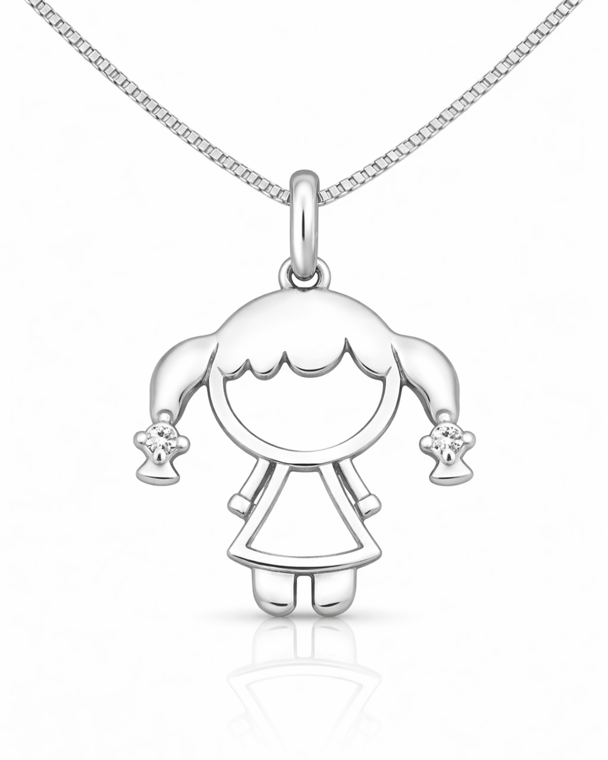 Colar Menina Prata 925