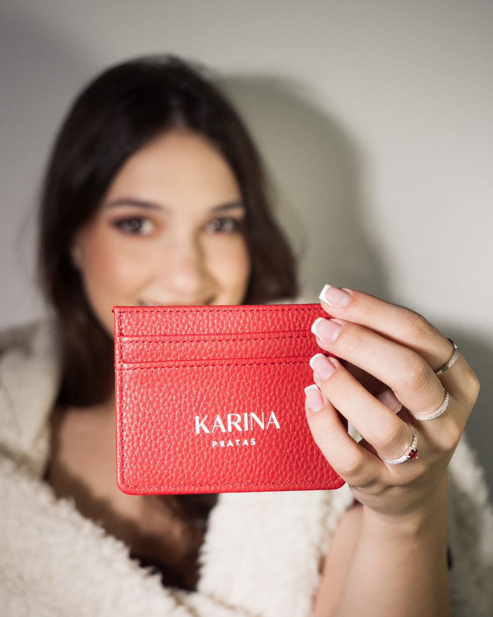 Porta Cartão Karina Pratas