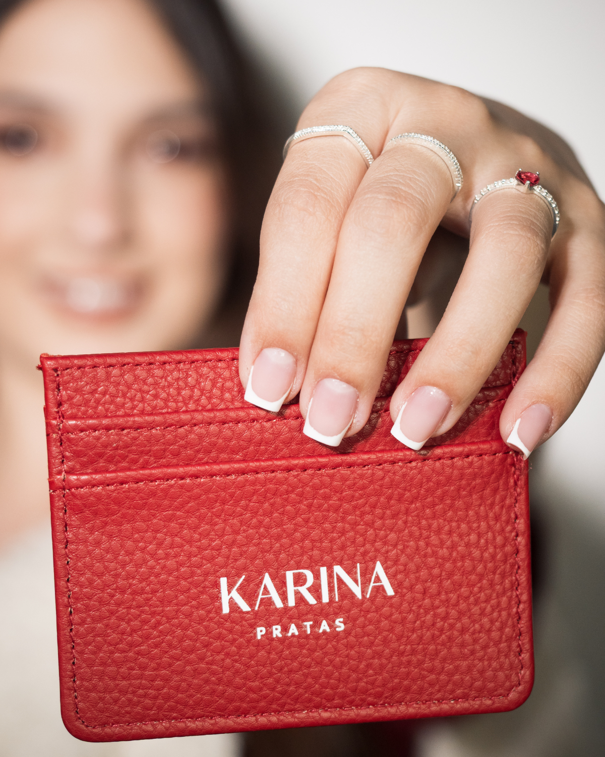 Porta Cartão Karina Pratas