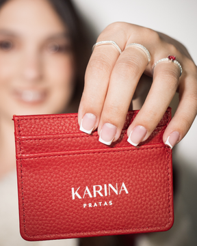 Porta Cartão Karina Pratas