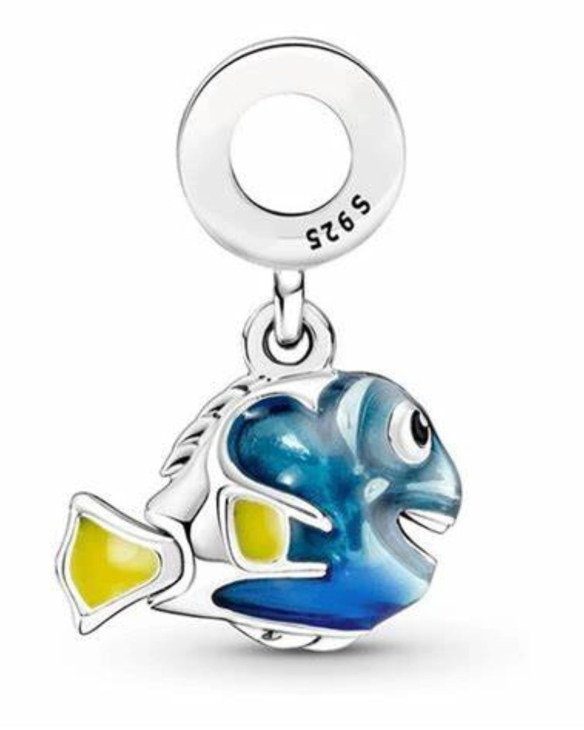 Berloque Pingente Joia Prata 925 Dora Disney Peixe Palhaço