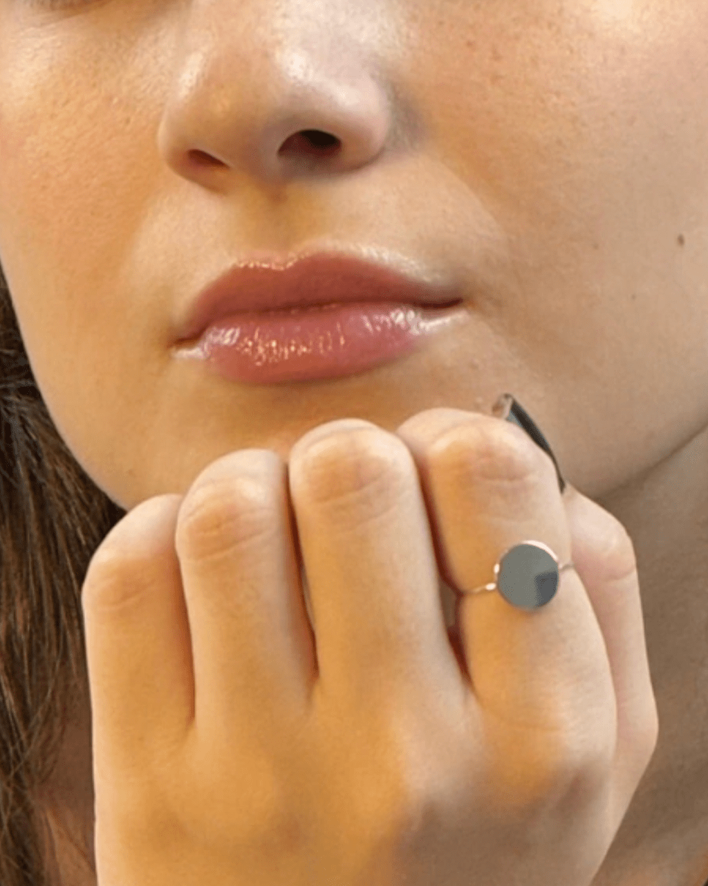 Anel Círculo em Prata 925 - Karina Pratas