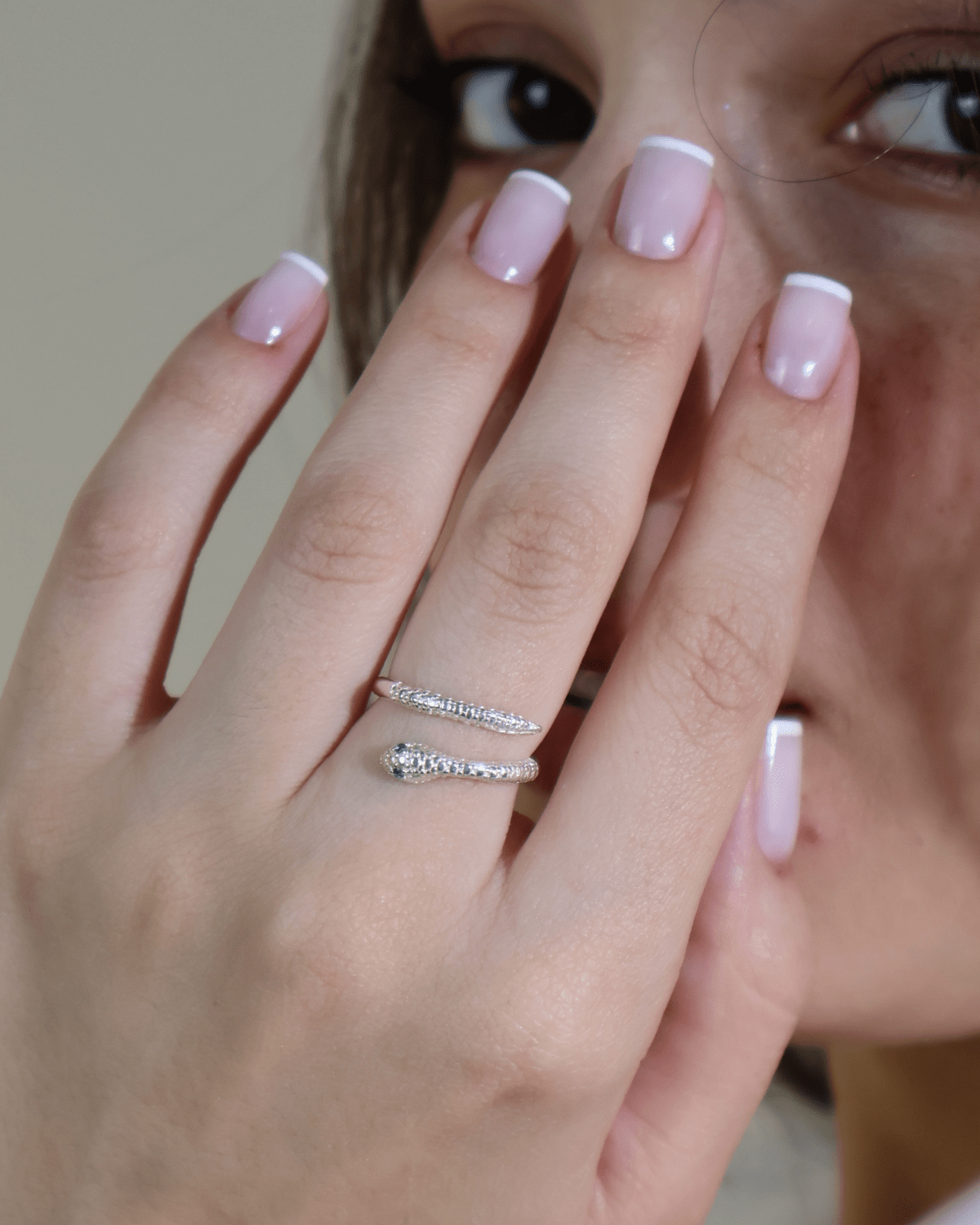 Anel Cobra Prata 925 - Karina Pratas