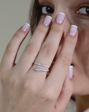 Anel Cobra Prata 925 - Karina Pratas