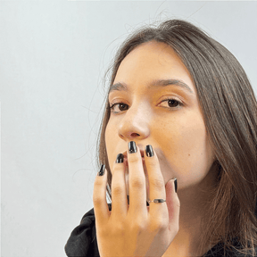 Anel Placa Prata 925 - Karina Pratas