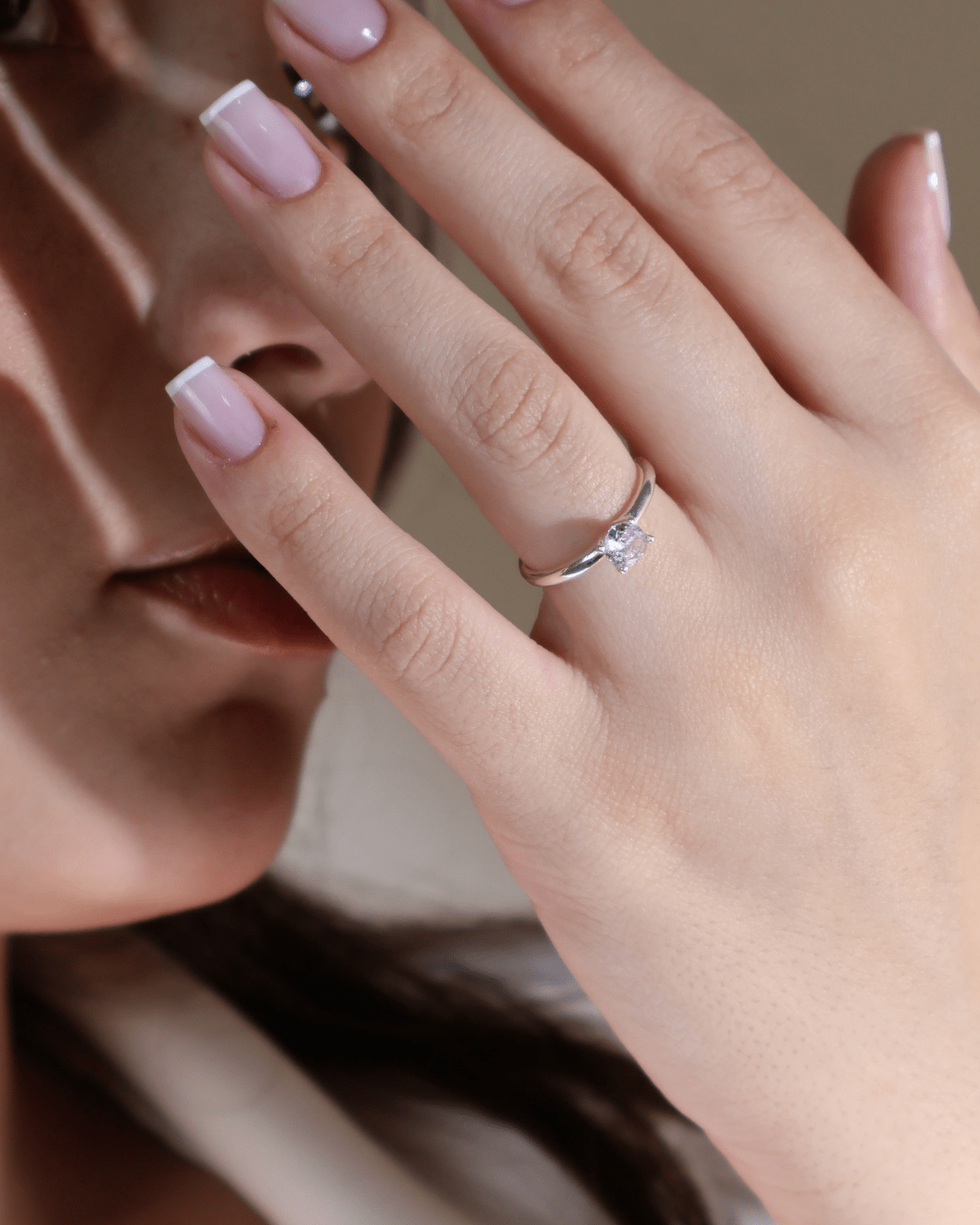 Anel Solitário em Prata 925 - Karina Pratas