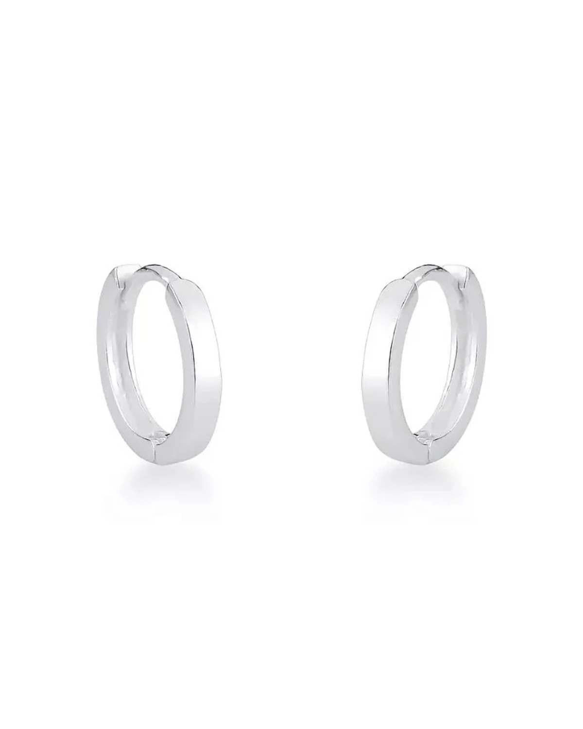 Argola Click Média Prata 925 - Karina Pratas